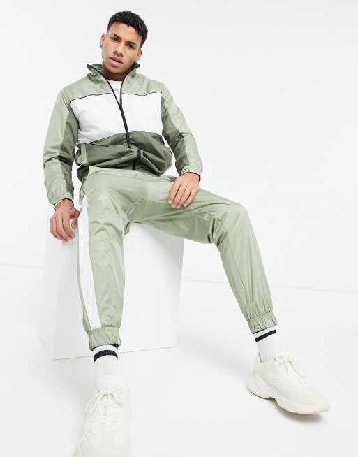 Jack Jones Intelligence Surv tement effet color block Vert