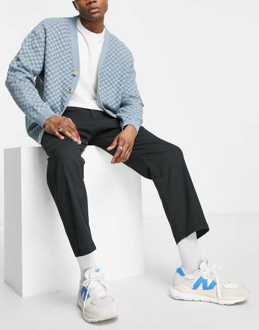 Jack & Jones Intelligence – Svarta korta chinos i ledig passform, 3 av 4