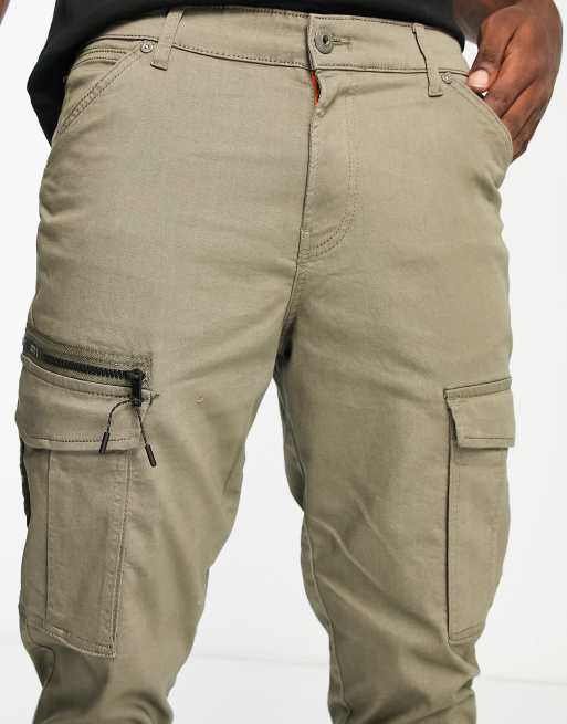 ジャックアンドジョーンズ カーゴパンツ メンズ Jack & Jones Intelligence tapered cargo trouser