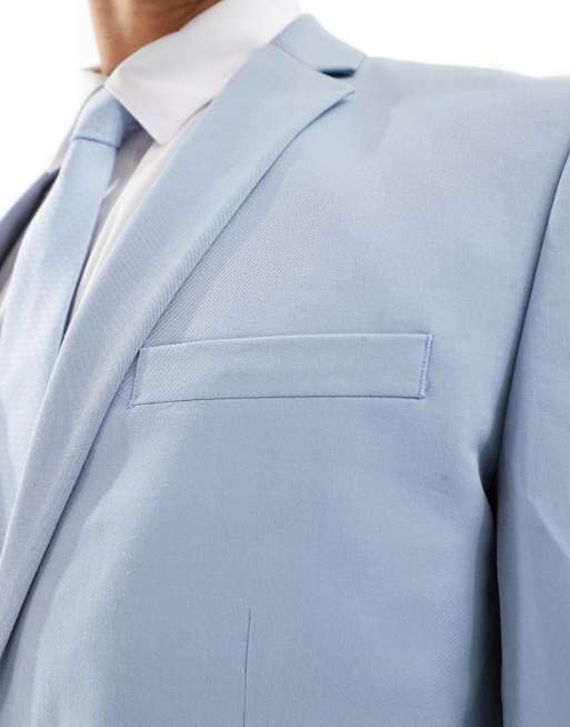 Jack & Jones – Jasnoniebieska marynarka garniturowa o dopasowanym kroju , 5 z 5