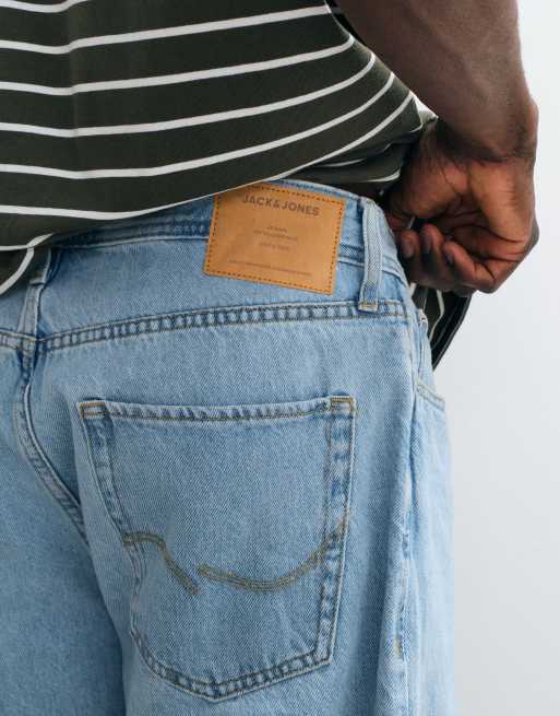 Jack & Jones – Jasnoniebieskie szorty jeansowe baggy, 2 z 5