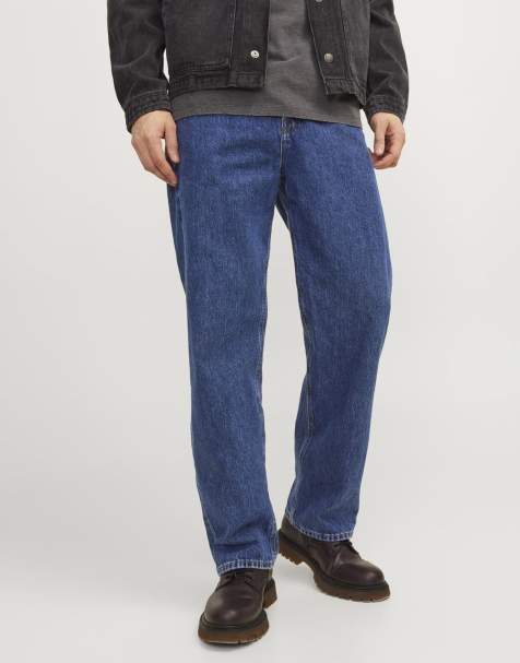 Jack & Jones - Jean ample - Bleu jean - view 1