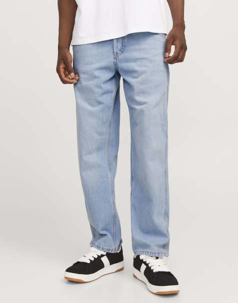 Jack & Jones - Jean ample - Bleu jean - view 1