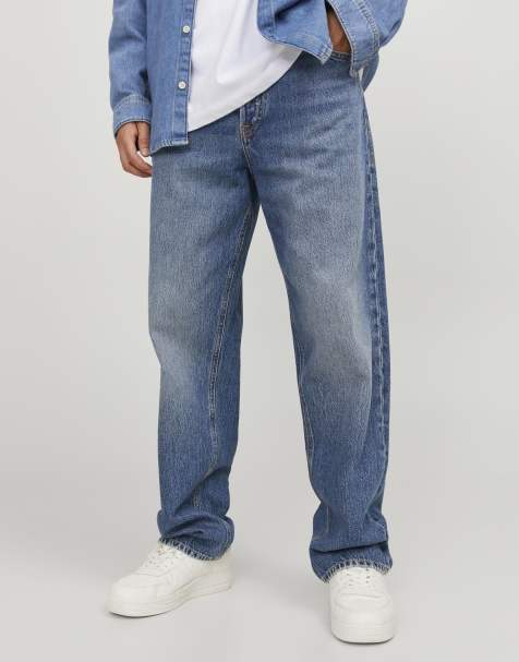 Jack & Jones - Jean ample - Bleu jean - view 1