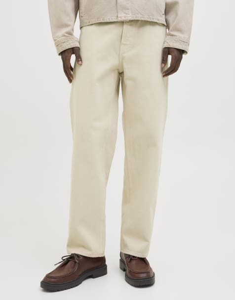 Jack & Jones - Jean ample - Écru - view 1