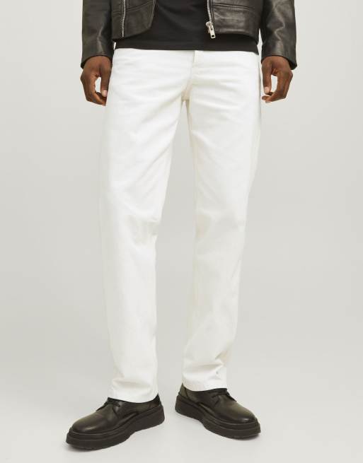 Jack & Jones - Jean ample - Écru