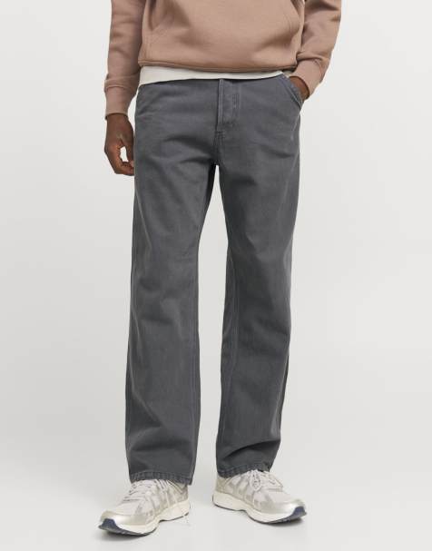 Jack & Jones - Jean ample - Gris - view 1