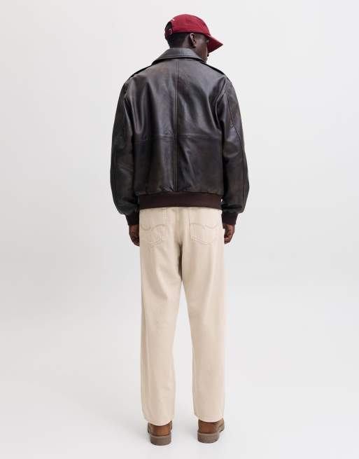 Jack & Jones jean baggy écru, 2 de 7