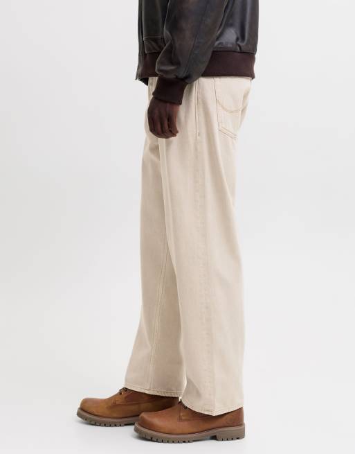 Jack & Jones jean baggy écru, 5 de 7