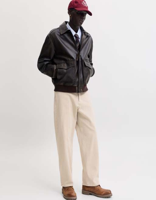 Jack & Jones jean baggy écru, 6 de 7