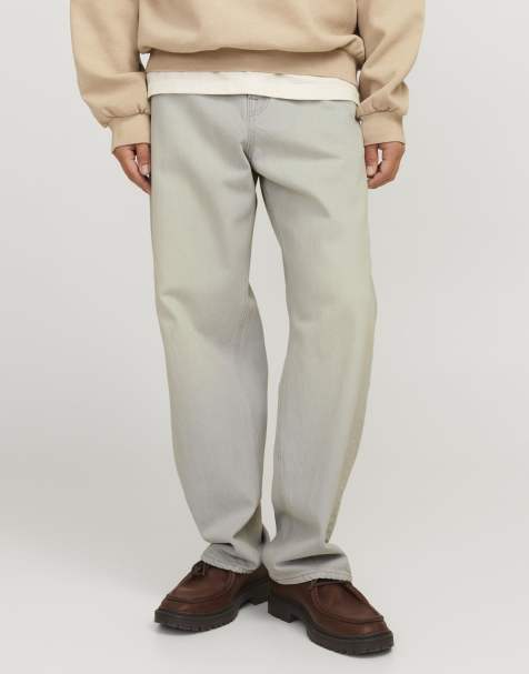 Jack & Jones - Jean baggy - Gris denim - view 1