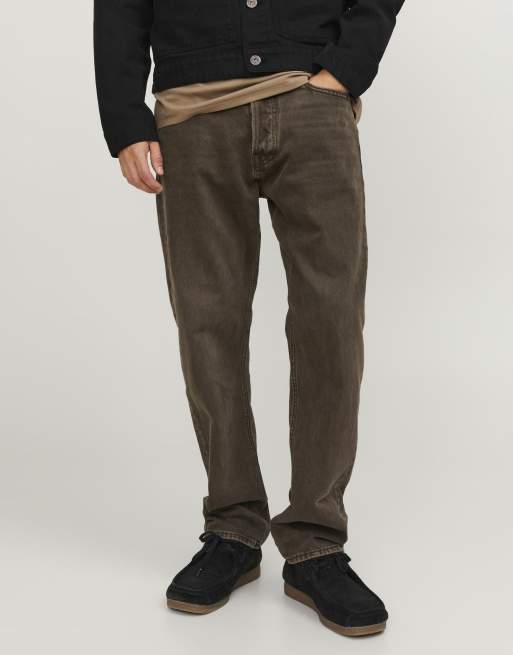 Jack & Jones - Jean décontracté - Marron chocolat