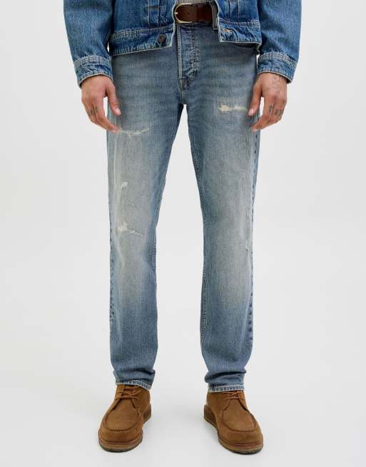 Jack & Jones - Jean fuselé - Bleu