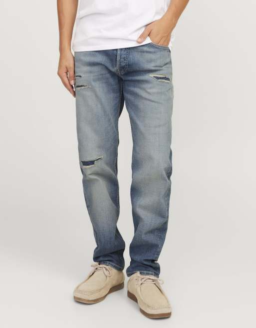 Jack & Jones - Jean fuselé - Bleu