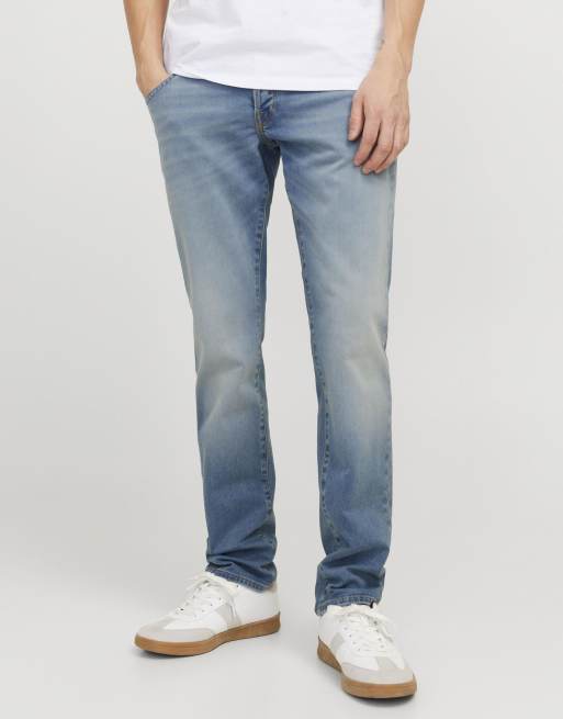 Jack & Jones - Jean fuselé - Bleu