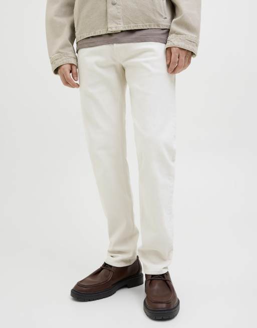 Jack & Jones - Jean fuselé - Écru