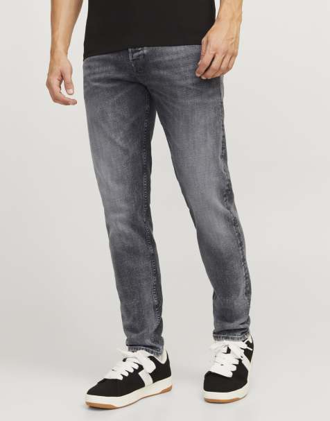 Jack & Jones - Jean fuselé - Gris denim - view 1