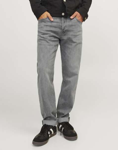 Jack & Jones - Jean fuselé - Gris denim - view 1