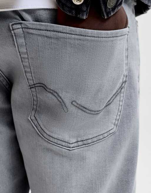 Jack & Jones - Jean fuselé - Gris denim, 4 de 7