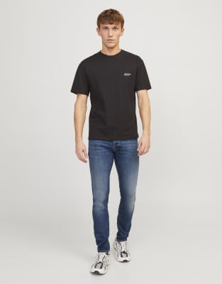 Jack & Jones - Jean slim - Bleu - view 1