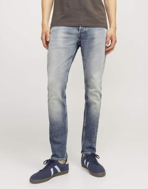 Jack & Jones - Jean slim - Bleu - view 1