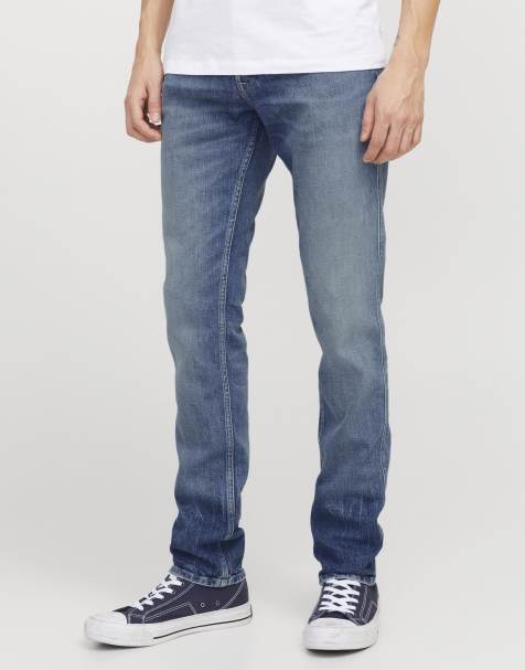 Jack & Jones - Jean slim - Bleu - view 1