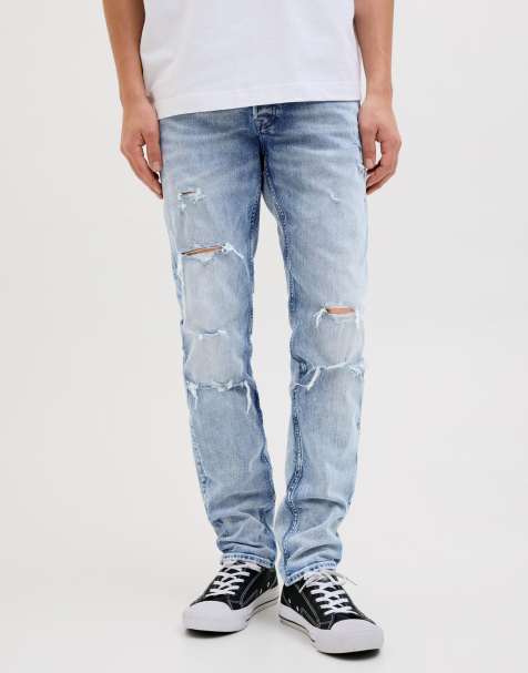 Jack & Jones - Jean slim - Bleu - view 1
