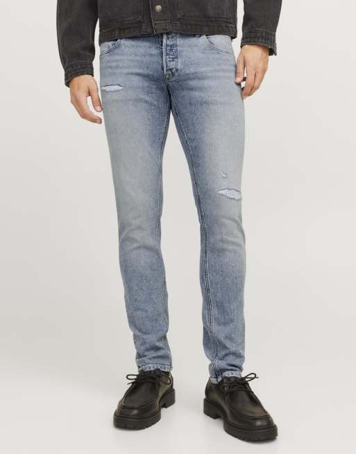 Jack & Jones - Jean slim - Bleu