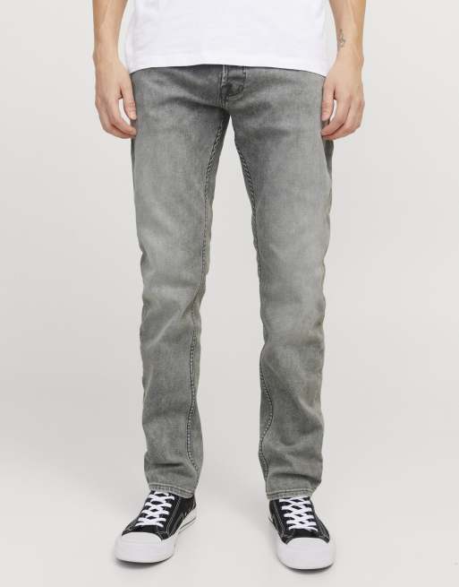 Jack & Jones - Jean slim - Gris