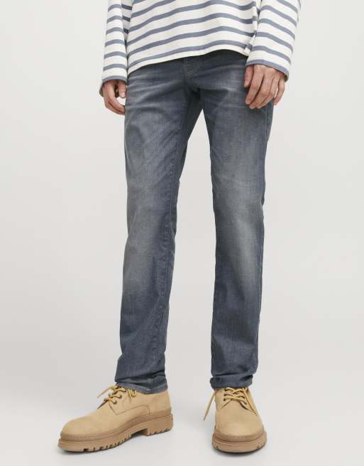 Jack & Jones - Jean slim - Gris