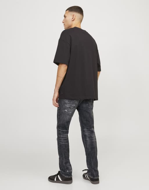 Jack & Jones - Jean slim - Gris, 2 de 4