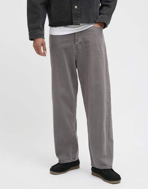 Jack & Jones - Jean ultra baggy - Gris acier