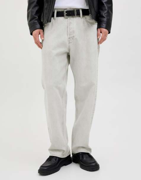 Jack & Jones - Jean ultrabaggy - Écru - view 1