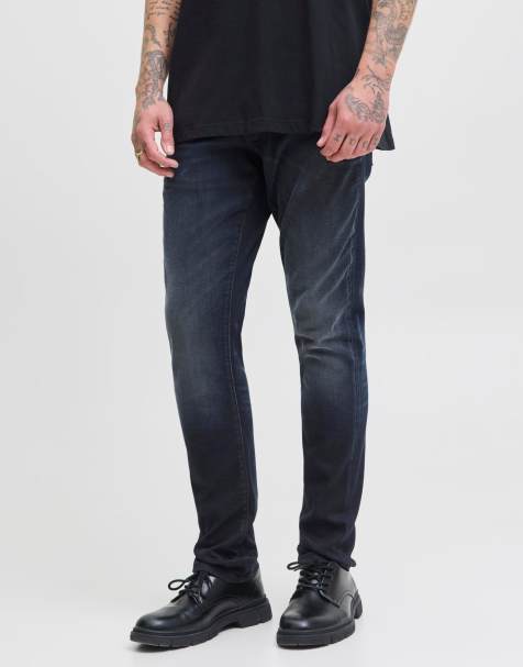 Jack & Jones – Jeans aus Denim in Blau in schlanker Passform - view 1