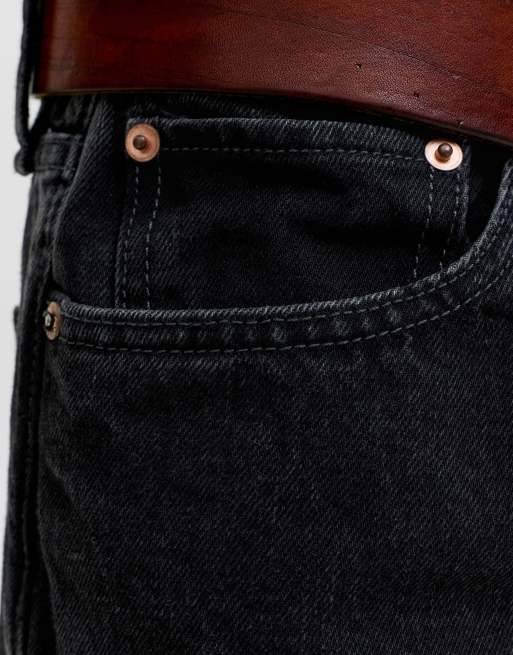 Jack & Jones Jeans in black denim, 3 of 5