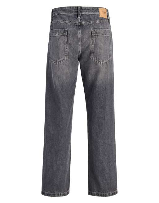 Jack & Jones jeans loose fit in denim nero, 6 di 6
