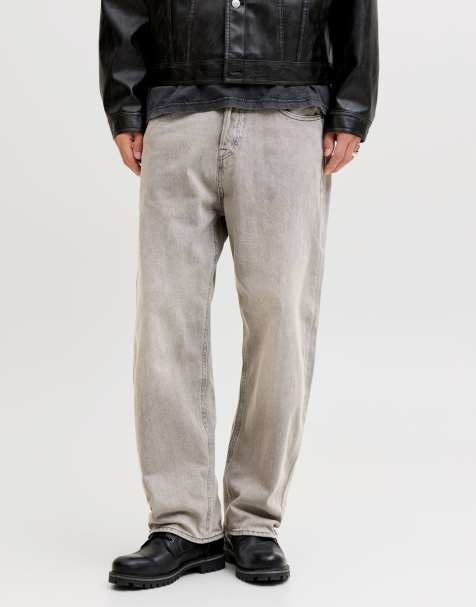 Jack & Jones - Jeans met baggy pasvorm in grijs denim - view 1