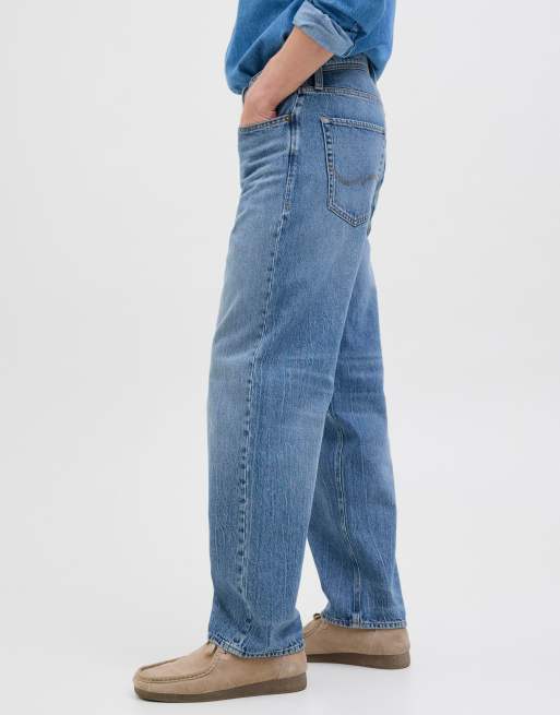Jack & Jones - Jeans met losse pasvorm in blauw denim, 5 van 7