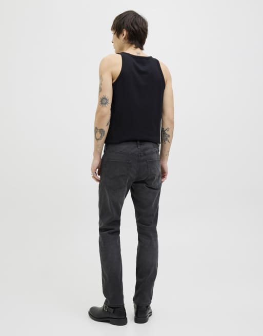 Jack & Jones - Jeans regular fit neri, 2 di 7
