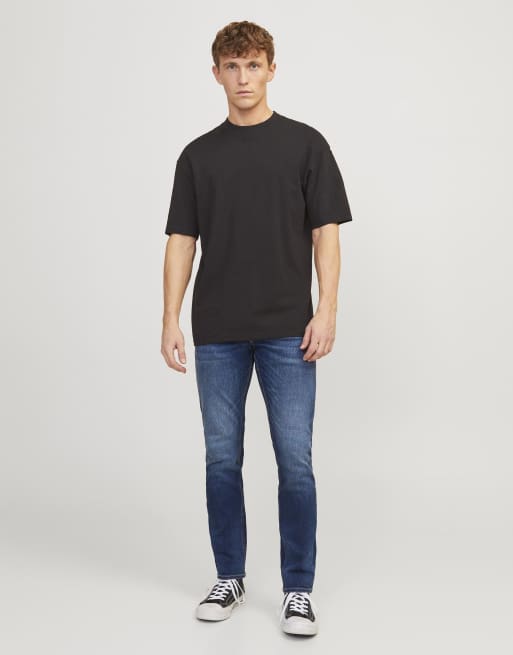 Jack & Jones - Jeans slim blu, 3 di 7