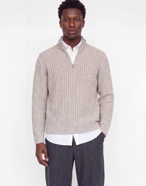 Jack & Jones jersey de punto en blanco sal marina - view 1