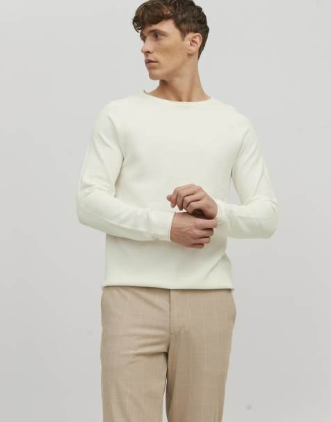 Jack & Jones jersey de punto en Cloud Dancer - view 1