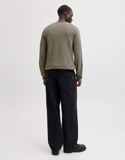 Jack & Jones jersey de punto en vetiver, 2 de 7