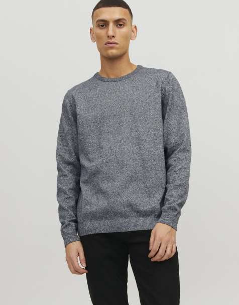 Jack & Jones jersey de punto gris - view 1