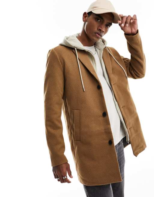 Jack and jones overcoat sale