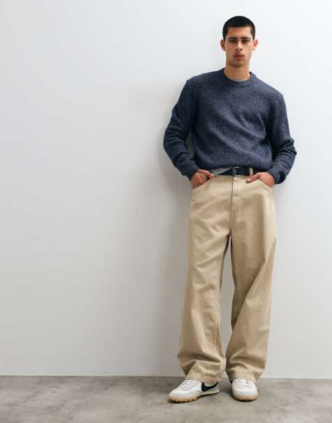 Jack & Jones jersey oversize esponjoso en azul - view 1
