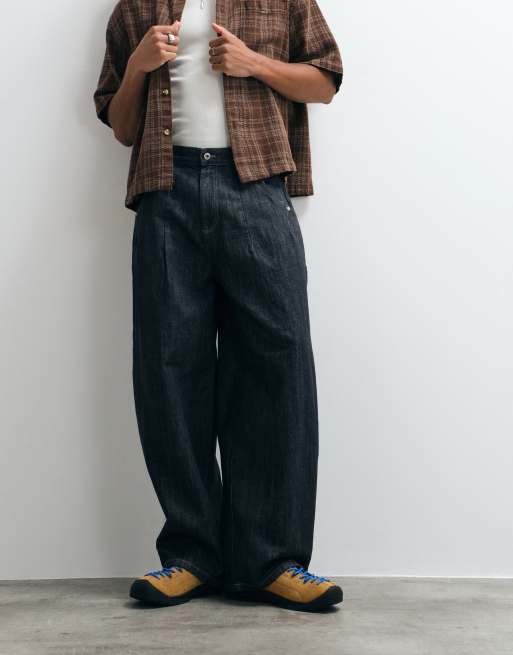Jack & Jones Joey barrel jeans i rå tvätt, 5 av 5