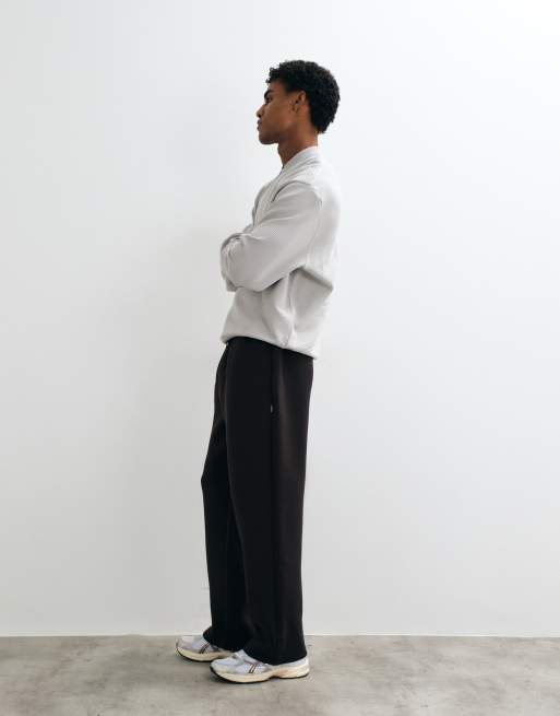 Jack & Jones jogger style scuba marron foncé, 3 de 5