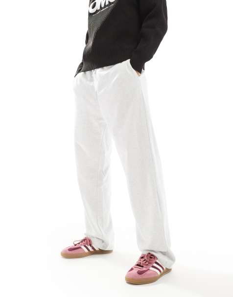 Jack & Jones - Joggers ampi a fondo ampio grigio chiaro - view 1