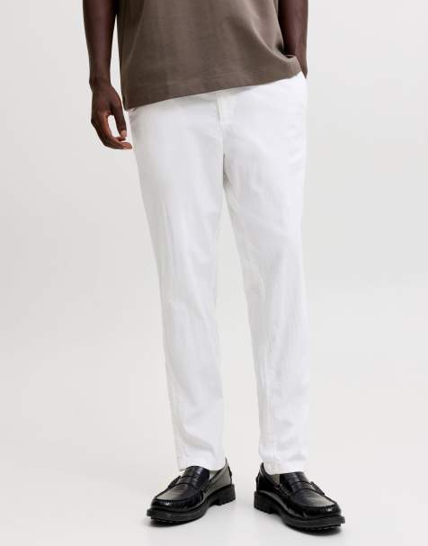 Jack & Jones Joggers in white